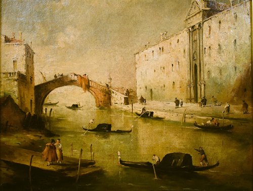 Venice, the Mendicanti Canal - late 19th century